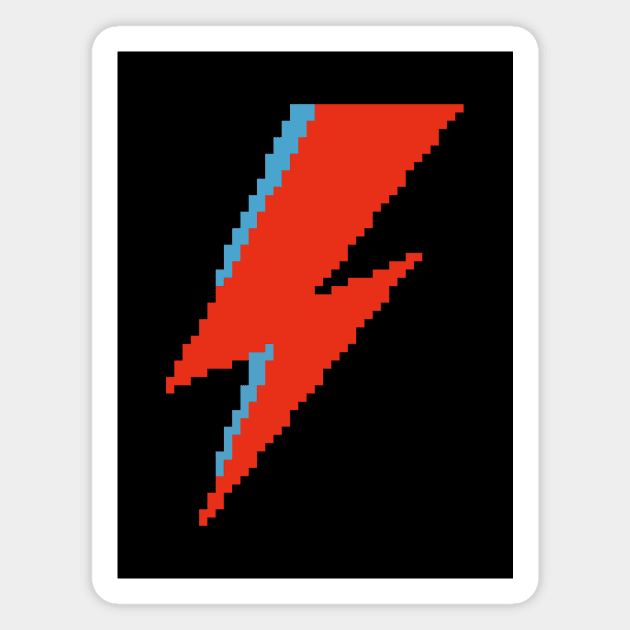 Pixel Art (Thunder) Magnet by Dmitry_Buldakov